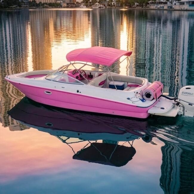 26ft Pink Bayliner “Fendi”