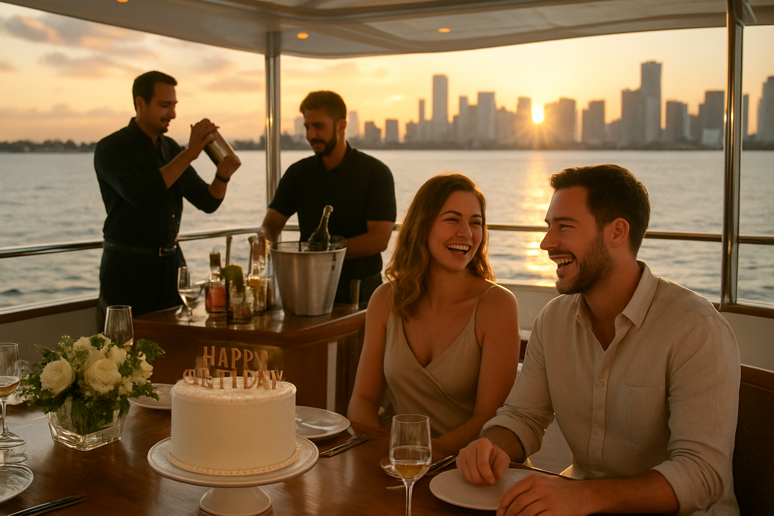 Birthday Yacht Party Miami: Complete Guide 3 Catering, Bars & Entertainment