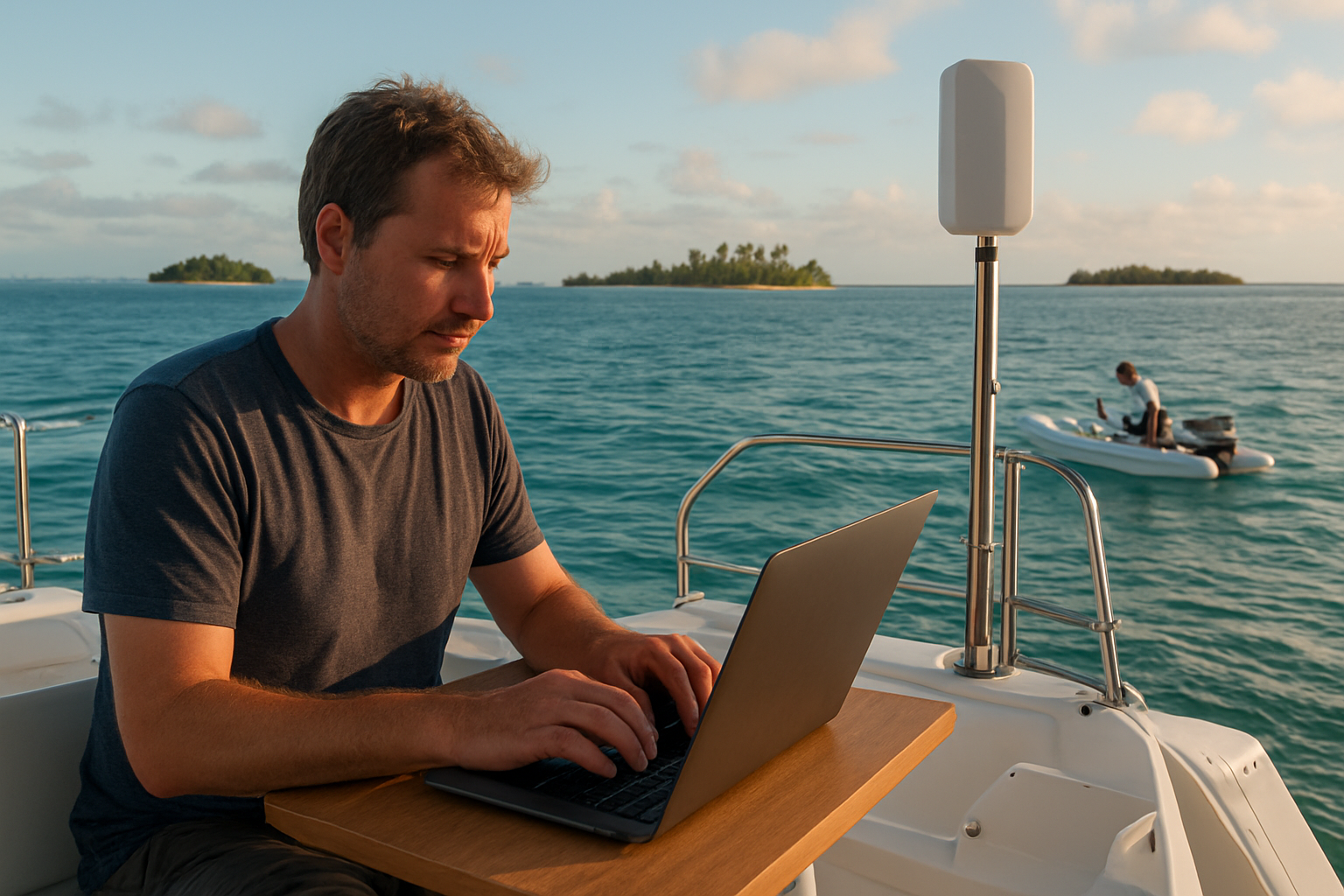 Can You Work Remotely from a San Blas Catamaran? 3 Connectivity & Power: Staying Online Offshore