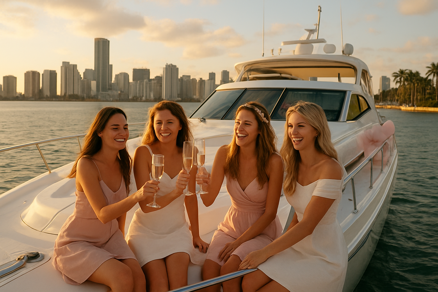 Bachelorette Yacht Party Cost in Miami 3 Costs by Yacht Type & Group Size