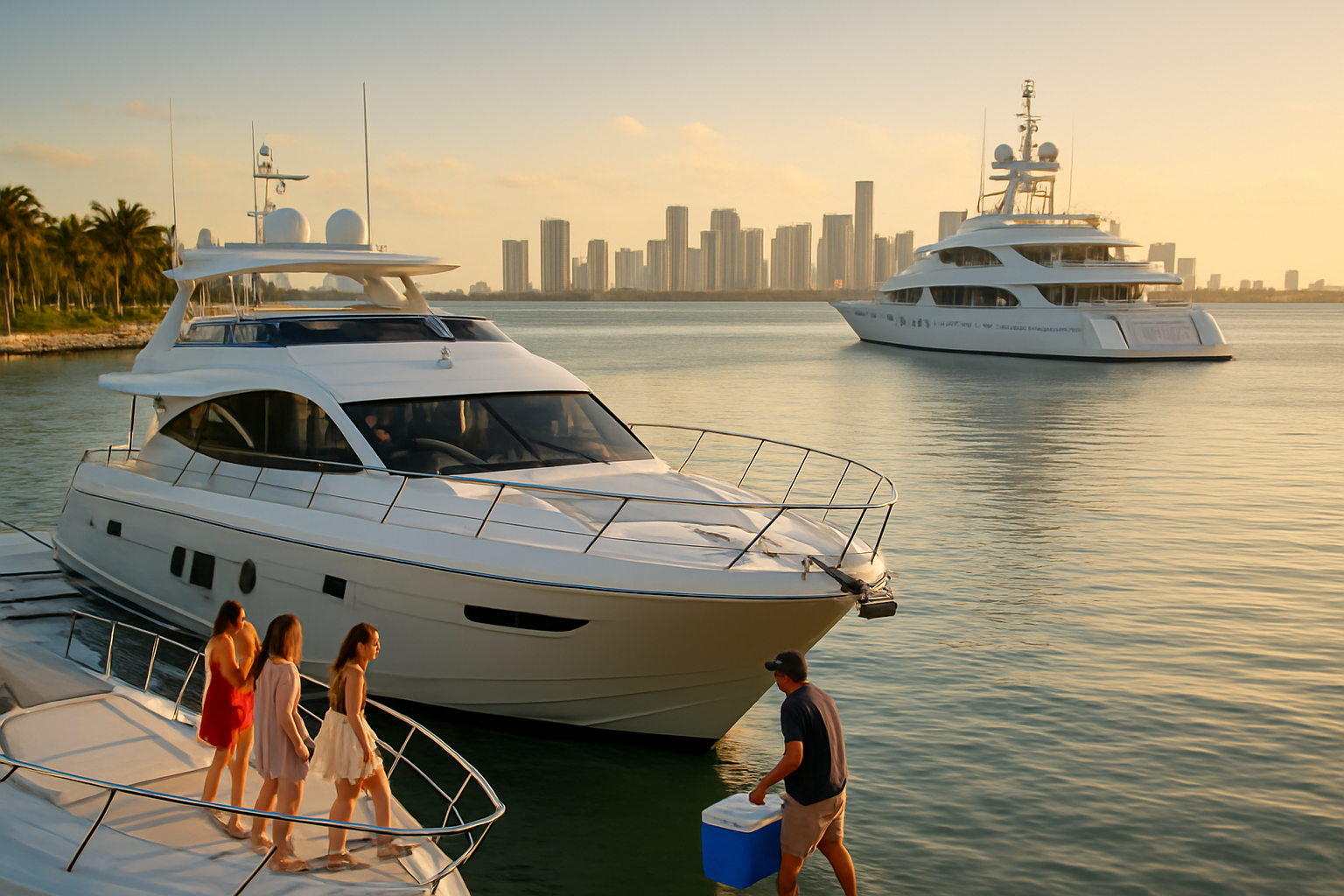 Bachelorette Yacht Party Cost in Miami — Complete Pricing Guide 3 Detailed Cost Breakdown by Yacht Type