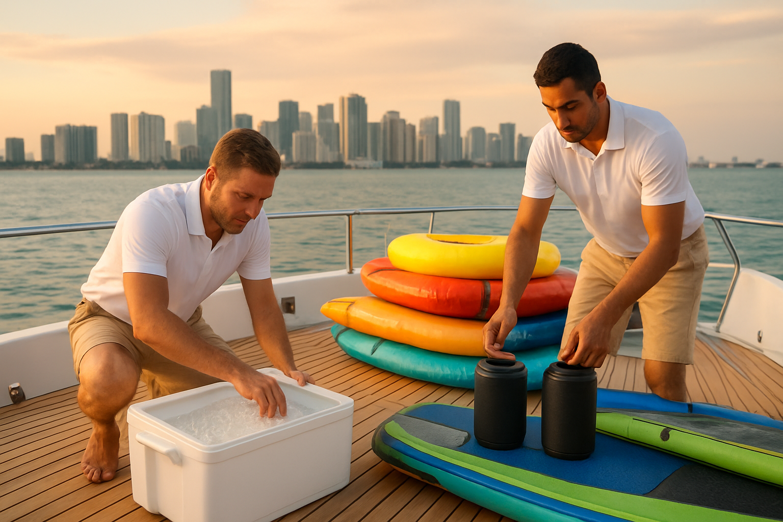 Yacht Party Checklist: What to Plan and Bring 3 On-deck Checklist: Bring, Rent, and Arrange