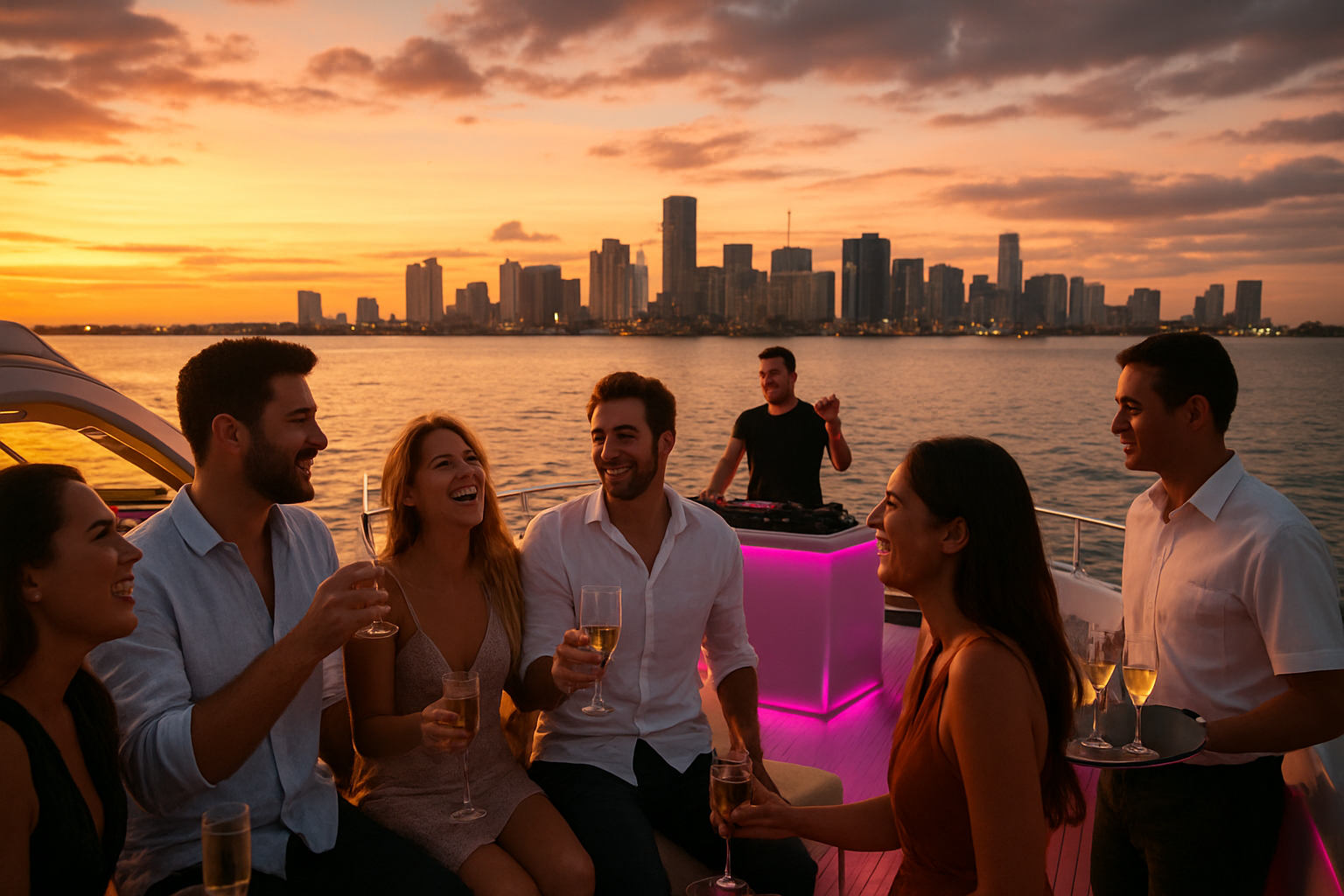 Miami Bachelor Yacht Party: Complete Guide 3 Party Flow & On-Board Timeline
