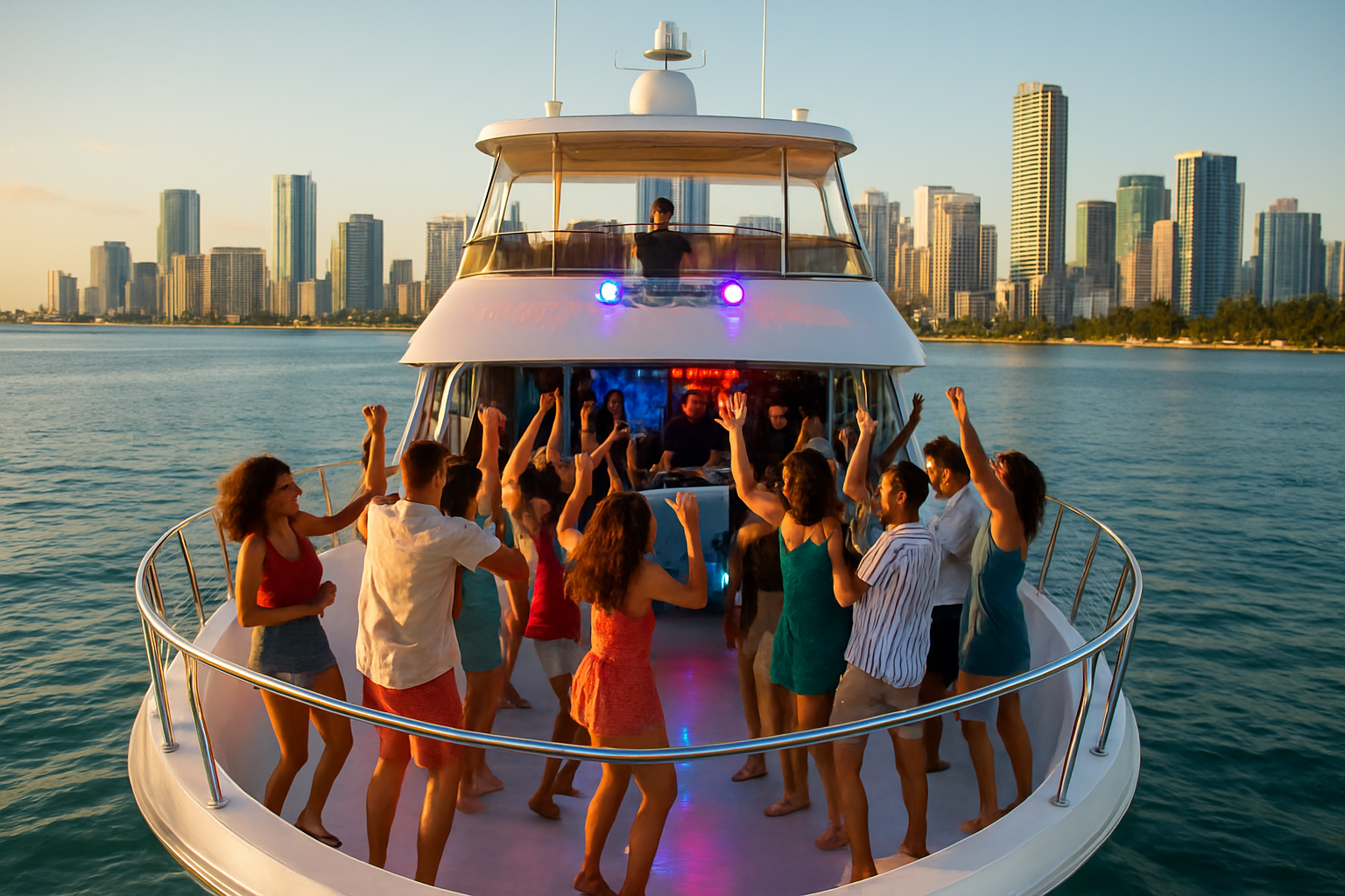 Private Yacht Party vs Shared Boat Party — Miami Guide 3 Shared Boat Party: What to Expect in Miami