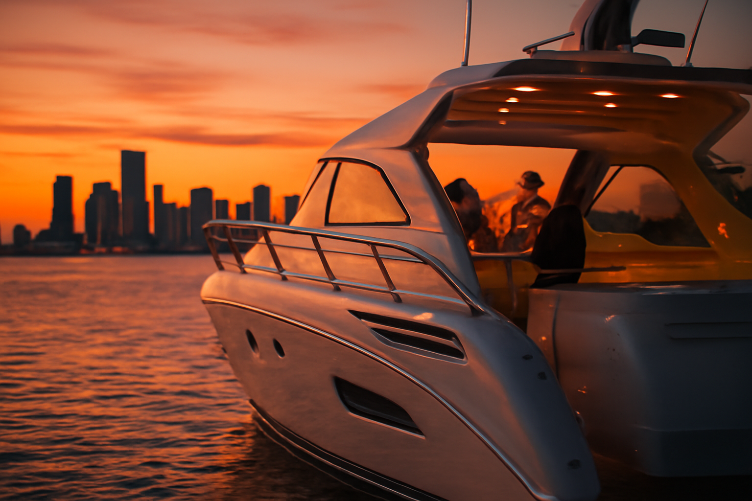 Sunset Yacht Charter Miami Guide 3 Sunset Routes & Anchor Spots